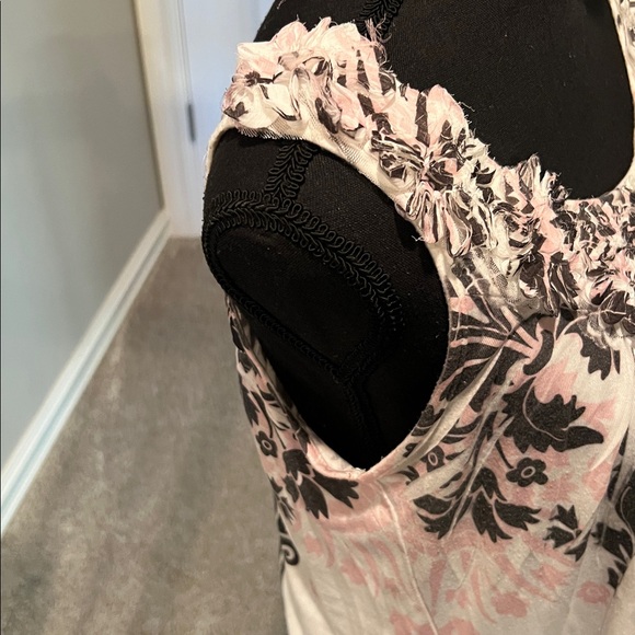Espresso Black and White Tank Top size L - Picture 7 of 13